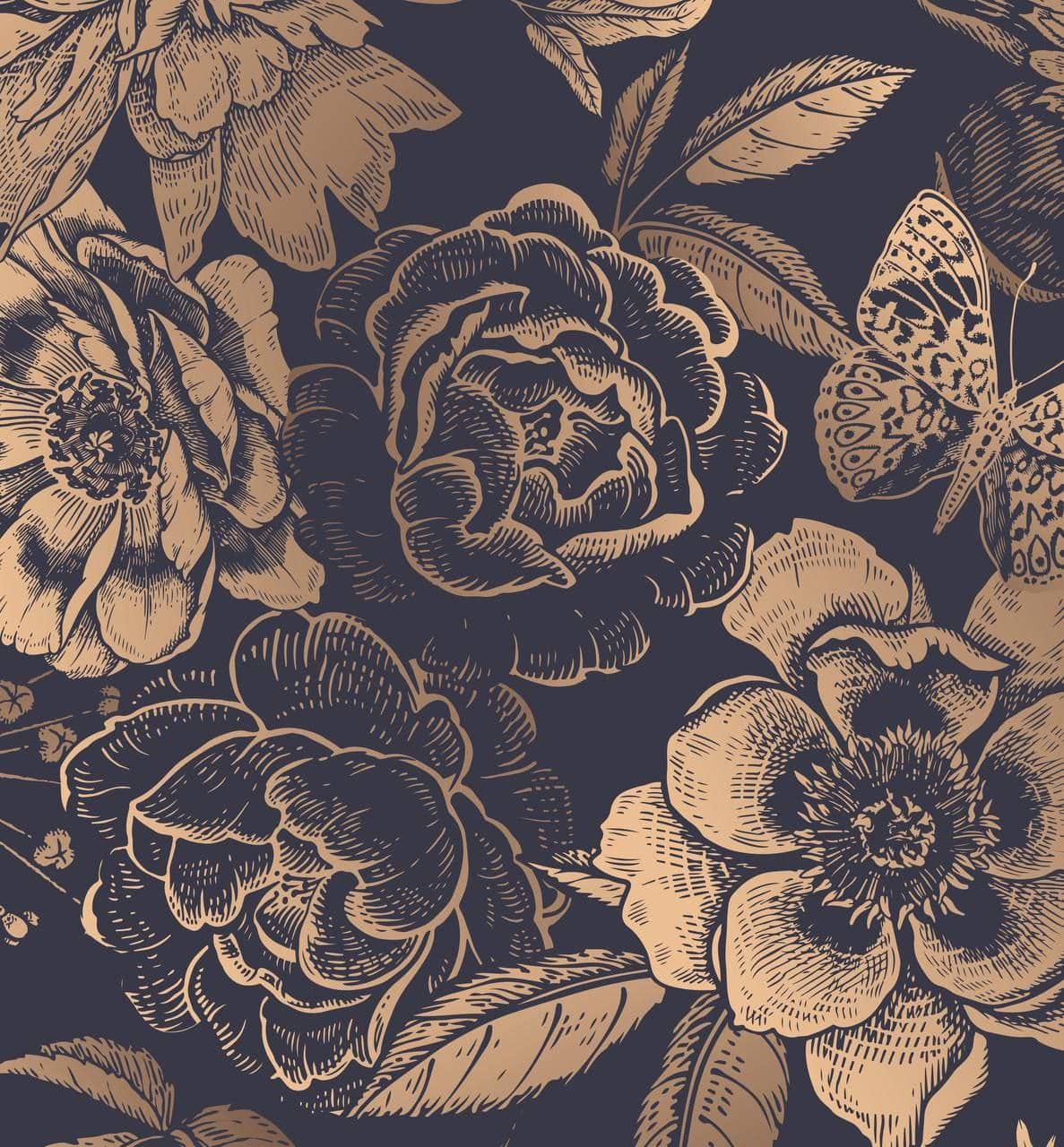 Golden flower